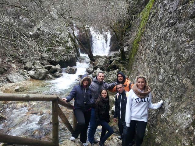 Ruta en la naturaleza